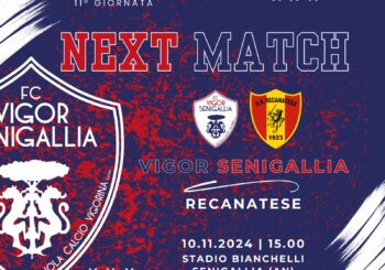 Vigor Senigallia-Recanatese: domenica alle 15. Biglietti e accrediti: tutte le INFO